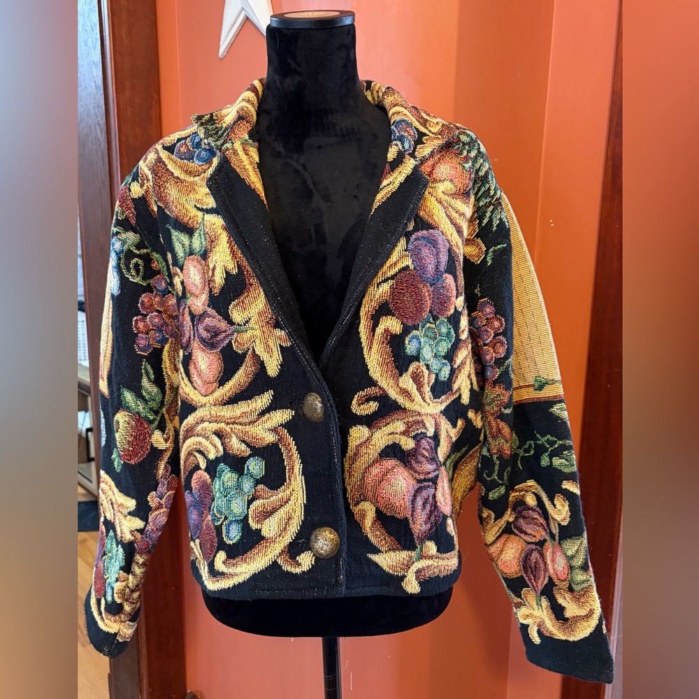 80’s vintage California style tapestry jacket